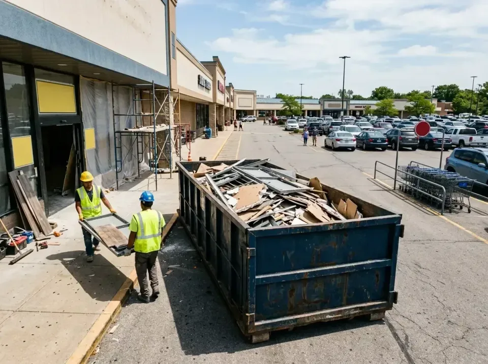 retail-store-renovation-debris-003 — frequently asked questions, Roll-off Dumpster Rentals in Blandon, PA